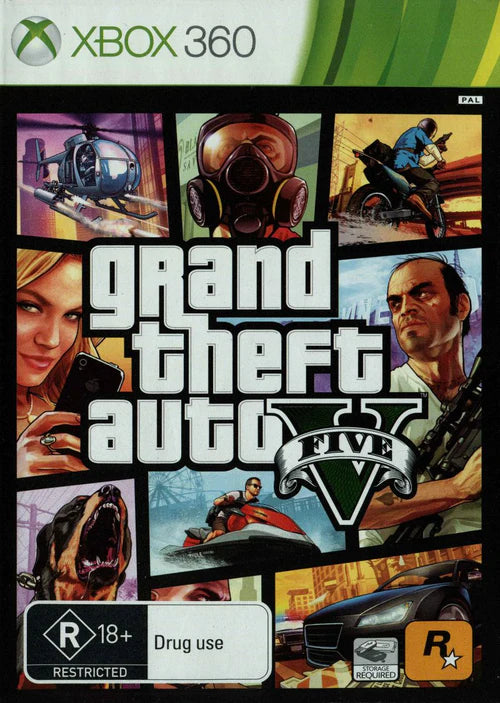 Game | Microsoft Xbox 360 | GTA Grand Theft Auto V
