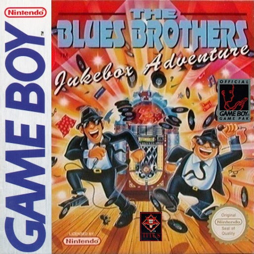 Game | Nintendo Game Boy GB | Blues Brothers Jukebox Adventure