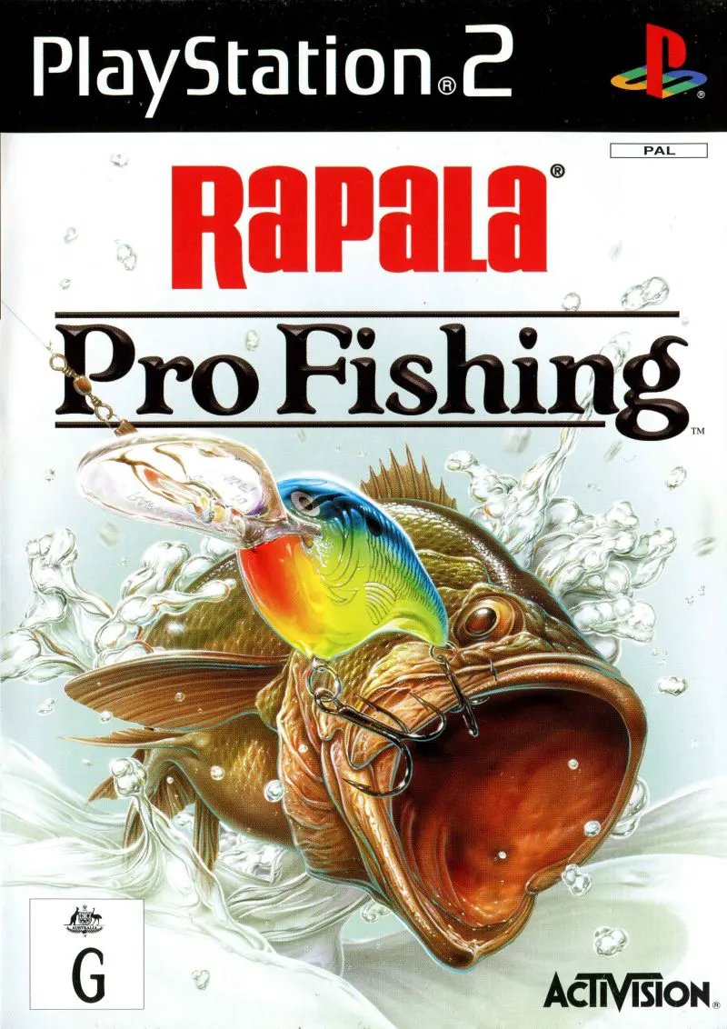 Game | Sony PlayStation PS2 | Rapala Pro Fishing Physical Video Games Game Sony