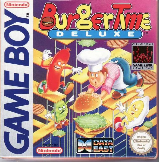 Game | Nintendo Game Boy GB | BurgerTime Deluxe Physical Video Games Game Nintendo