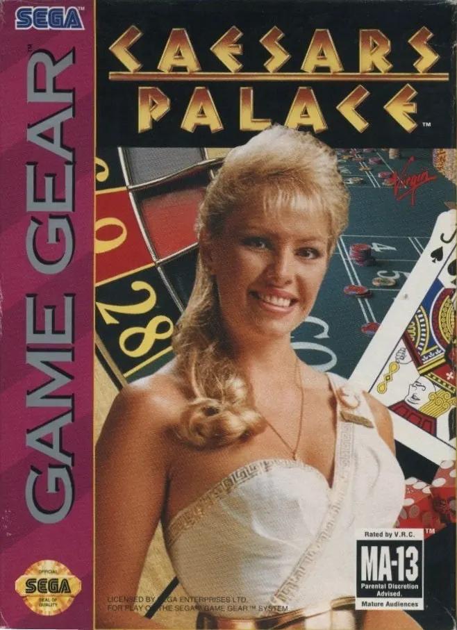 Game | Sega Game Gear | Caesar's Palace Physical Video Games Game Sega