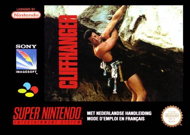 Game | Super Nintendo SNES | Cliffhanger Physical Video Games Game Nintendo