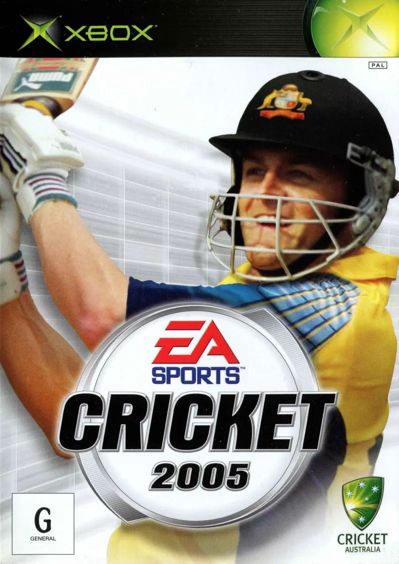 Game | Xbox | Cricket 2005 Physical Video Games Game Microsoft
