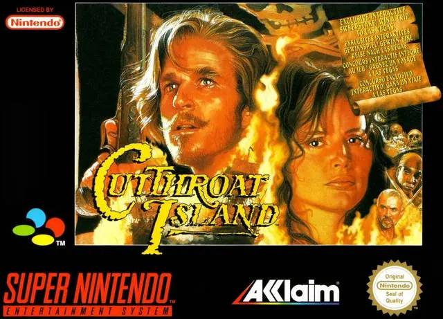 Game | Super Nintendo SNES | Cutthroat Island Physical Video Games Game Nintendo