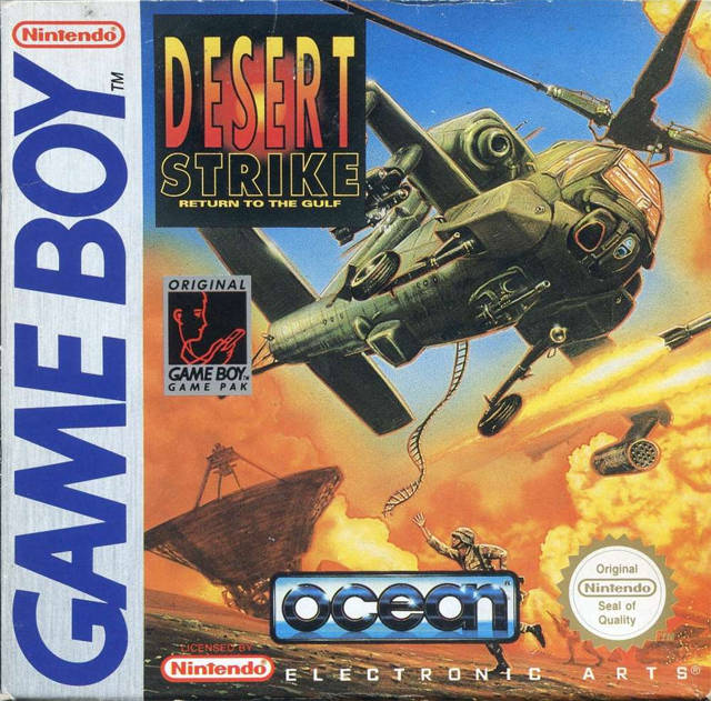 Game | Nintendo Game Boy GB | Desert Strike Return To The Gulf