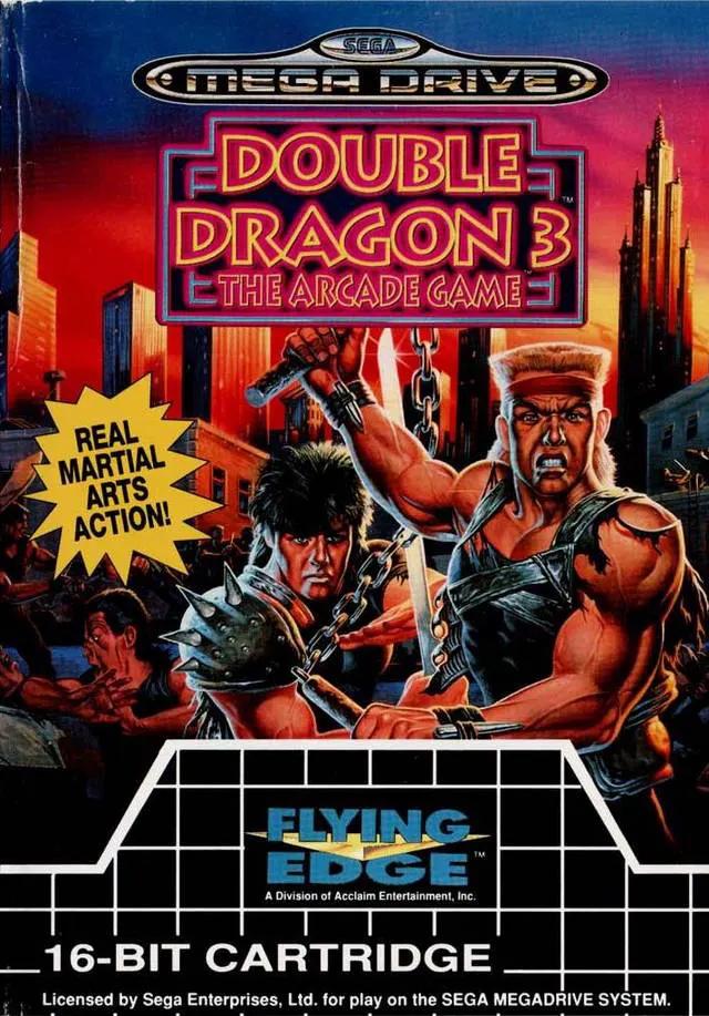 Game | Sega Mega Drive | Double Dragon 3 Physical Video Games Game Sega