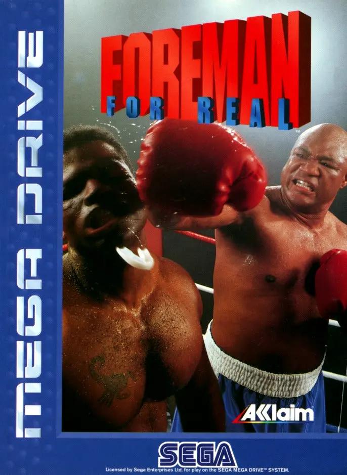 Game | Sega Mega Drive | Foreman For Real Physical Video Games Game Sega