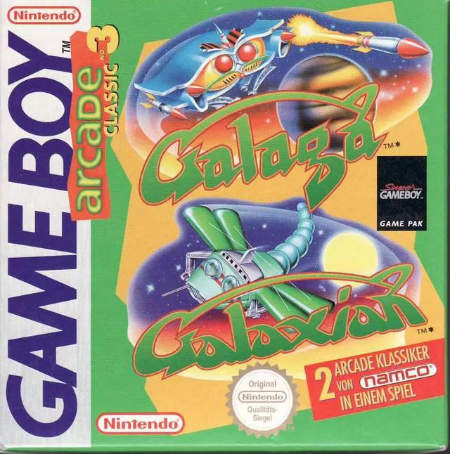 Game | Nintendo Game Boy GB | Arcade Classic 3: Galaga And Galaxian Physical Video Games Game Nintendo