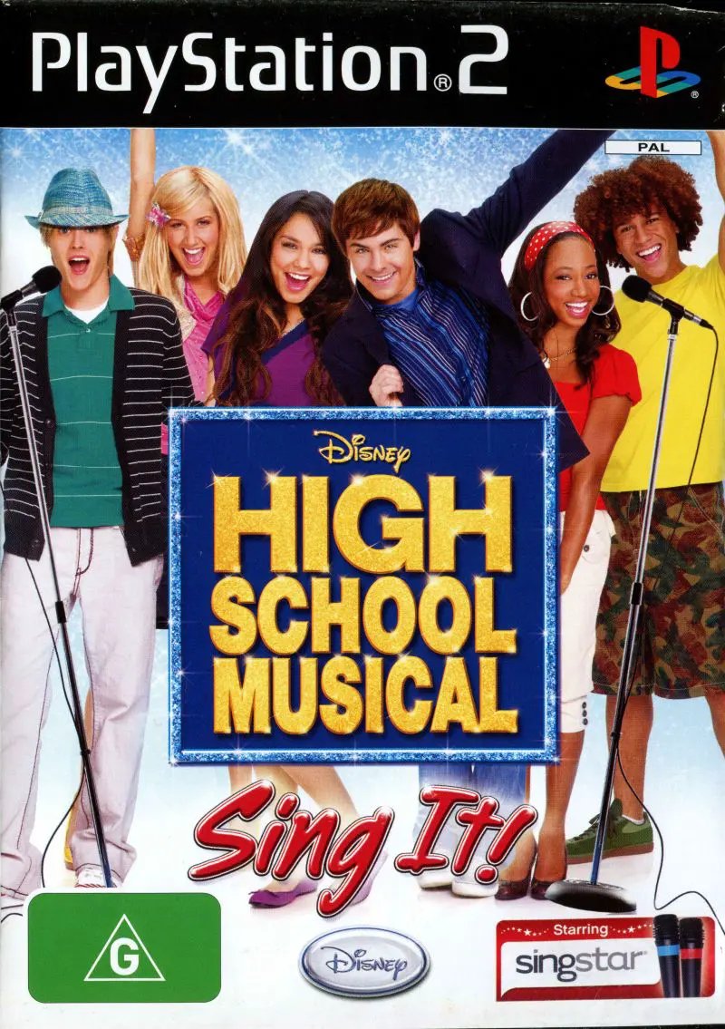 Game | Sony PlayStation PS2 | High School Musical: Sing It Physical Video Games Game Sony