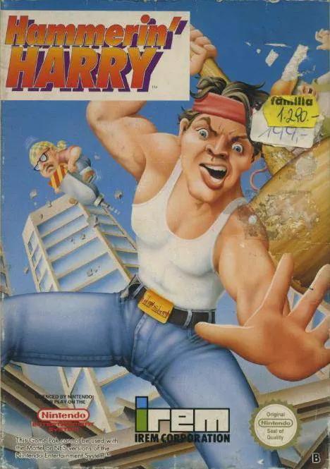 Game | Nintendo NES | Hammerin Harry Physical Video Games Game Nintendo