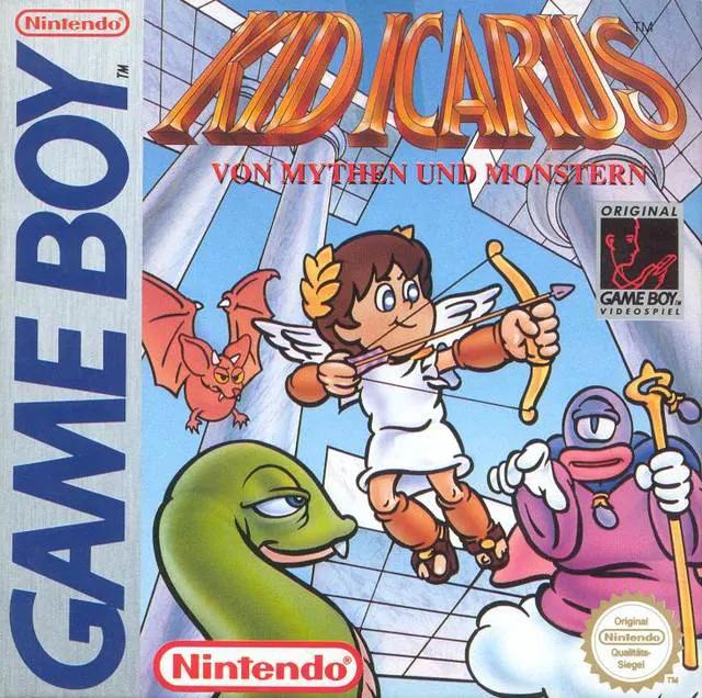 Game | Nintendo Game Boy GB | Kid Icarus: Of Myths And Monsters Physical Video Games Game Nintendo