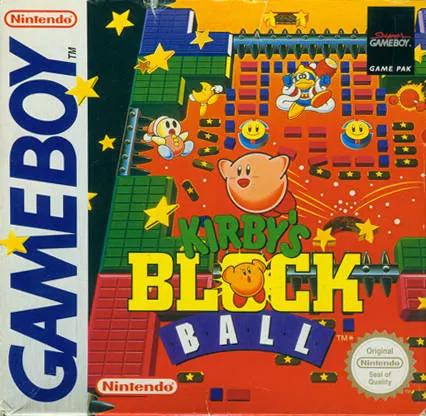 Game | Nintendo Game Boy GB | Kirby's Block Ball Physical Video Games Game Nintendo