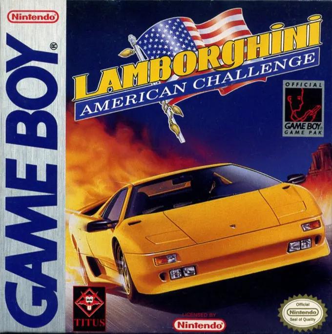 Game | Nintendo Game Boy GB | Lamborghini American Challenge Physical Video Games Game Nintendo