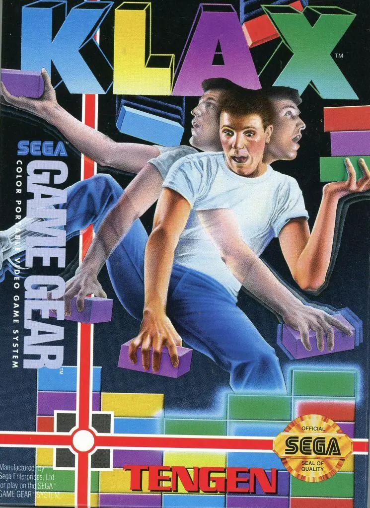 Game | Sega Game Gear | Klax Physical Video Games Game Sega