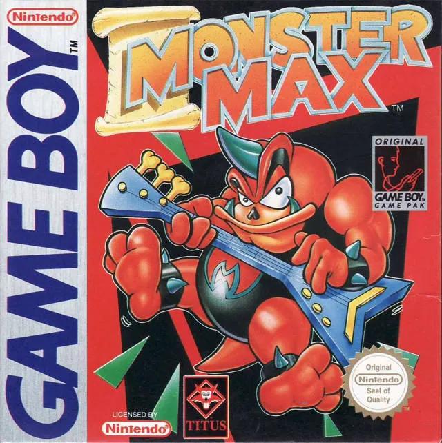 Game | Nintendo Game Boy GB | Monster Max Physical Video Games Game Nintendo
