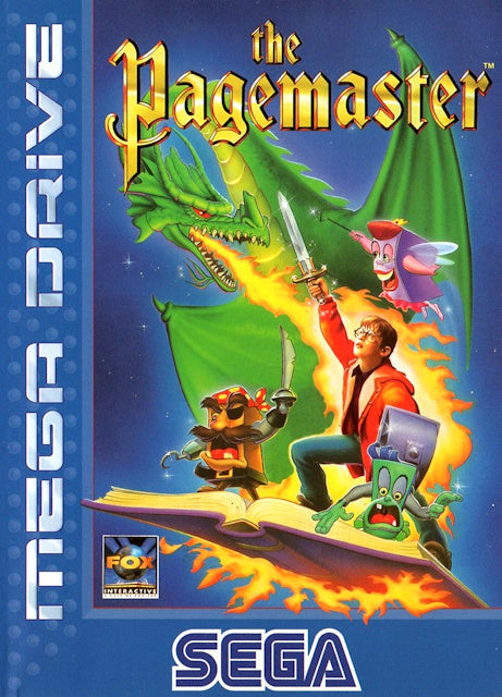 Game | Sega Mega Drive | The Pagemaster