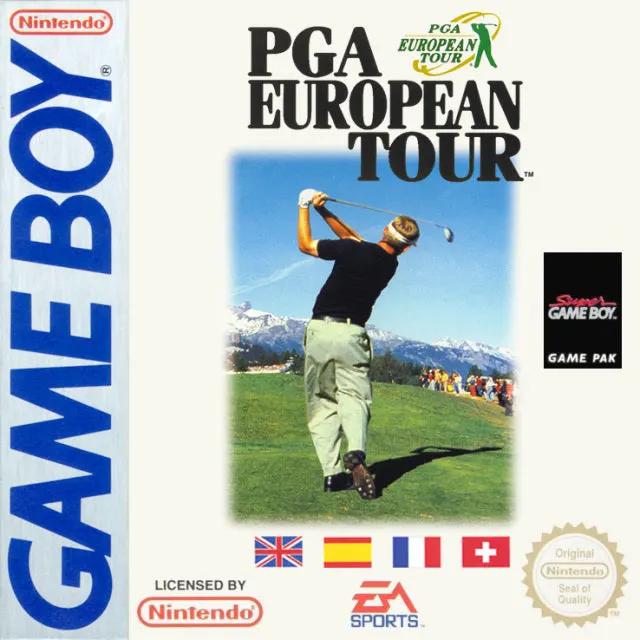 Game | Nintendo Game Boy GB | PGA European Tour Physical Video Games Game Nintendo