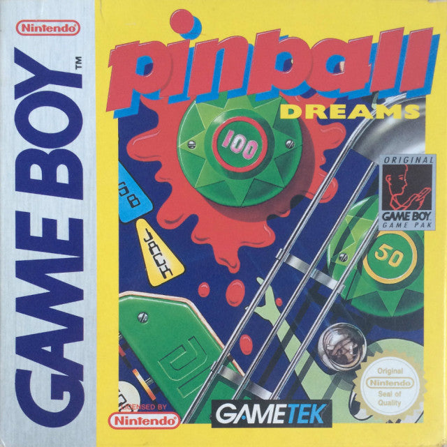 Game | Nintendo Game Boy GB | Pinball Dreams