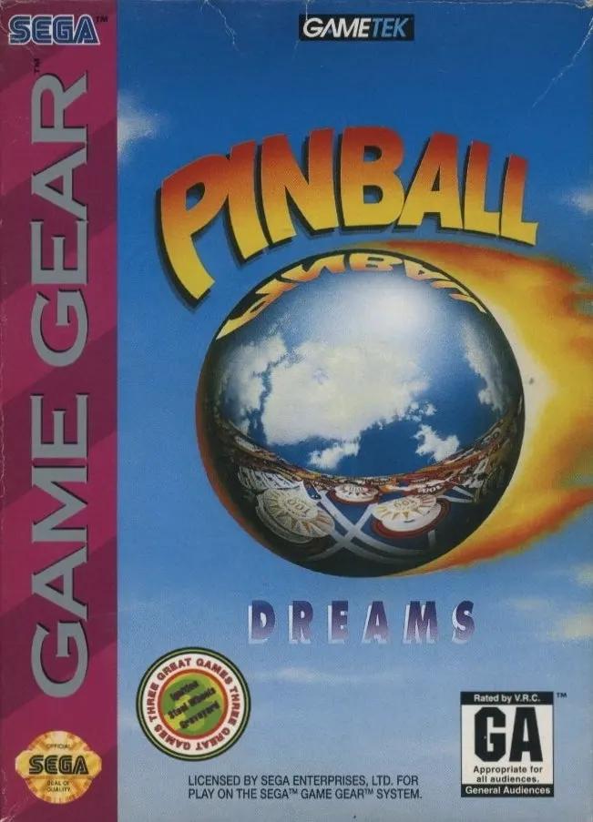 Game | Sega Game Gear | Pinball Dreams Physical Video Games Game Sega