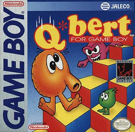 Game | Nintendo Game Boy GB | Q*Bert Physical Video Games Game Nintendo