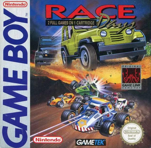 Game | Nintendo Game Boy GB | Race Days Physical Video Games Game Nintendo