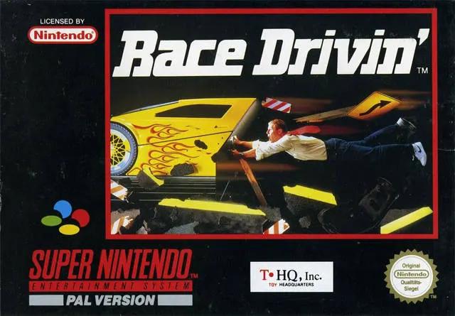 Game | Super Nintendo SNES | Race Drivin Physical Video Games Game Nintendo