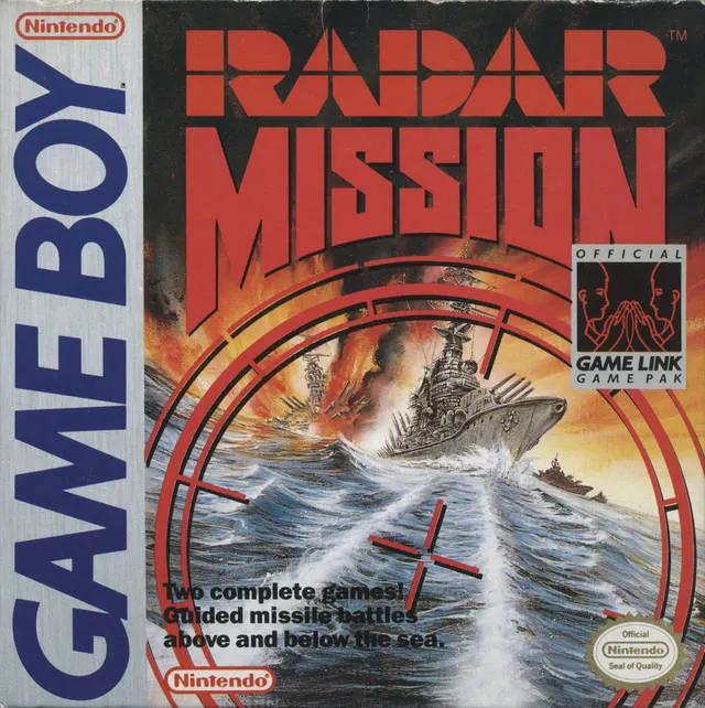 Game | Nintendo Game Boy GB | Radar Mission Physical Video Games Game Nintendo