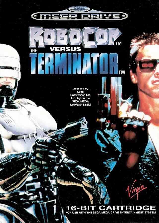 Game | Sega Mega Drive | RoboCop Versus The Terminator Physical Video Games Game Sega