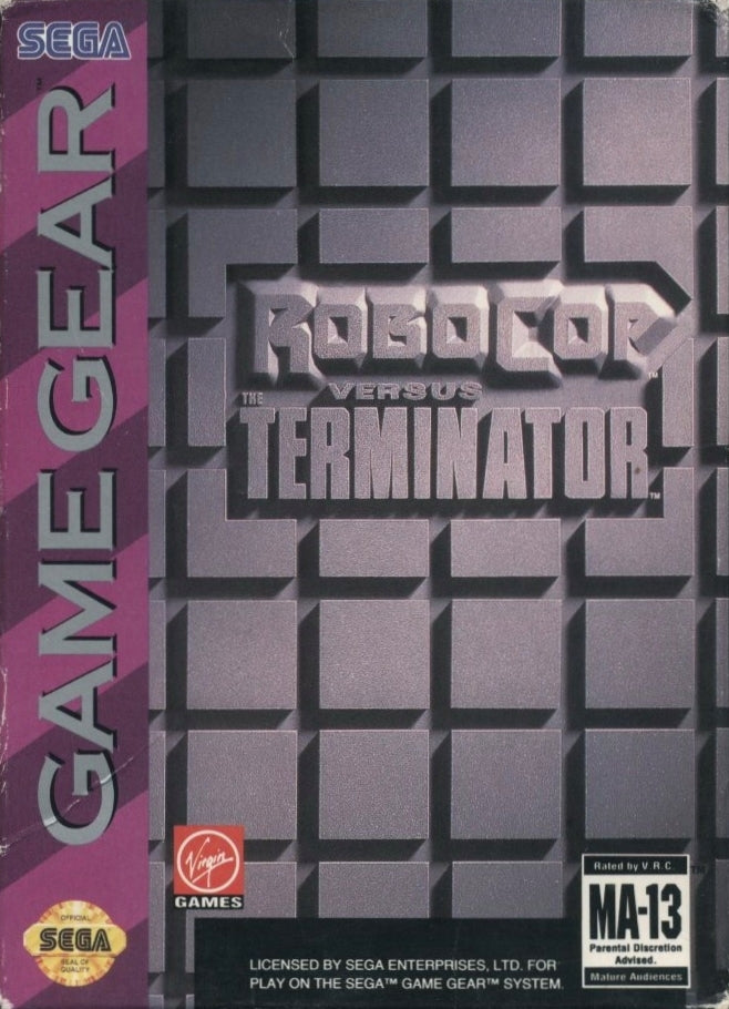 Game | Sega Game Gear | Robocop Vs The Terminator