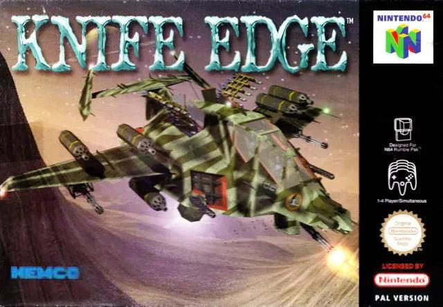 Game | Nintendo N64 | Knife Edge Physical Video Games Game Nintendo