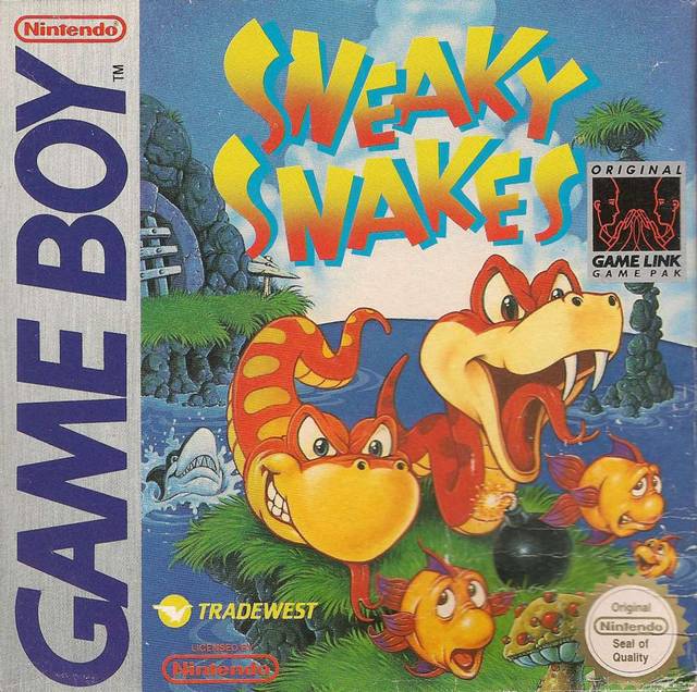Game | Nintendo Game Boy GB | Sneaky Snakes