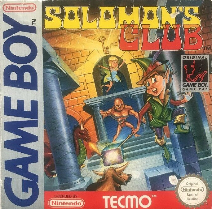 Game | Nintendo Game Boy GB | Solomon's Club