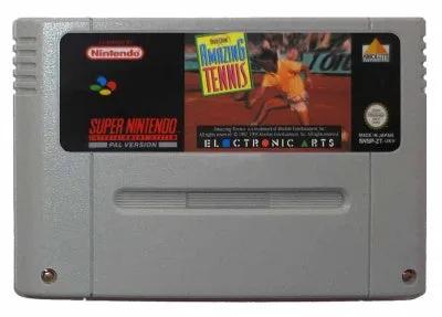 Game | Super Nintendo SNES | David Crane's Amazing Tennis Physical Video Games Game Nintendo