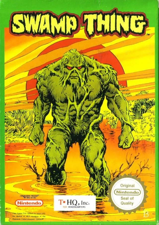 Game | Nintendo NES | Swamp Thing Physical Video Games Game Nintendo