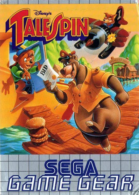 Game | Sega Game Gear | TaleSpin Physical Video Games Game Sega