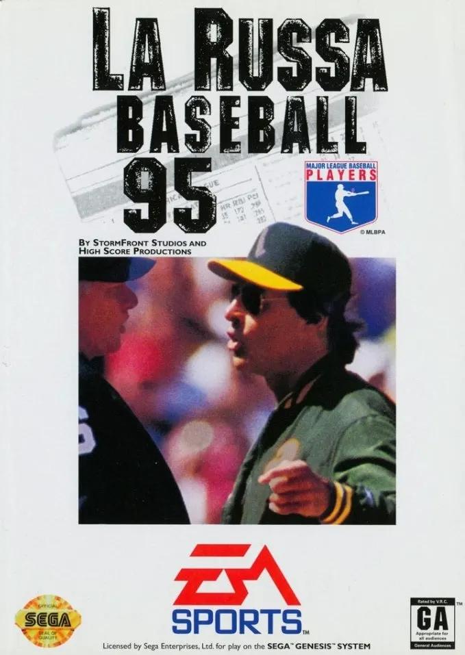 Game | Sega Mega Drive | La Russa Baseball 95 Physical Video Games Game Sega