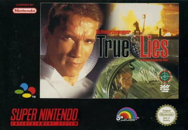 Game | Super Nintendo SNES | True Lies Physical Video Games Game Nintendo