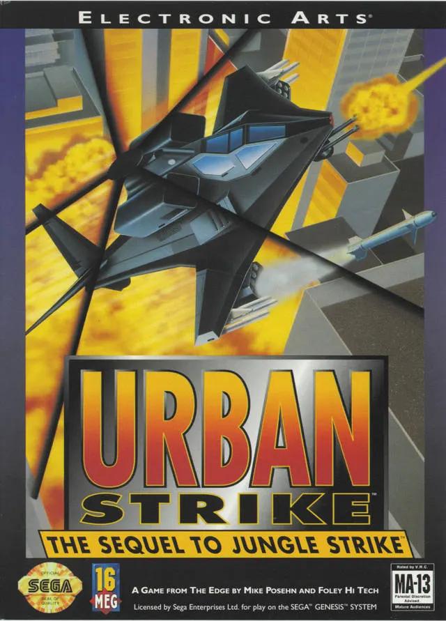 Game | Sega Genesis | Urban Strike Physical Video Games Game Sega