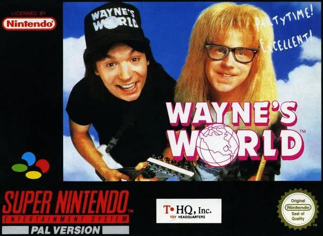 Game | Super Nintendo SNES | Wayne's World Physical Video Games Game Nintendo