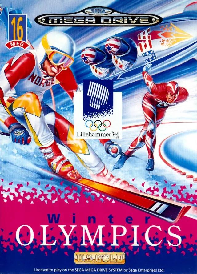 Game | Sega Mega Drive | Winter Olympics: Lillehammer 94 Physical Video Games Game Sega