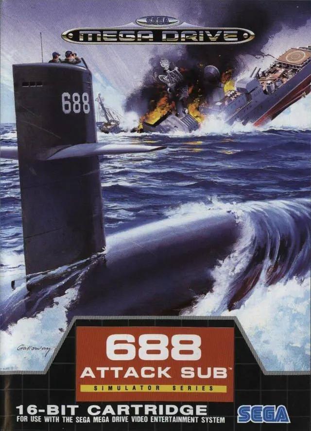 Game | Sega Mega Drive | 688 Attack Sub Physical Video Games Game Sega