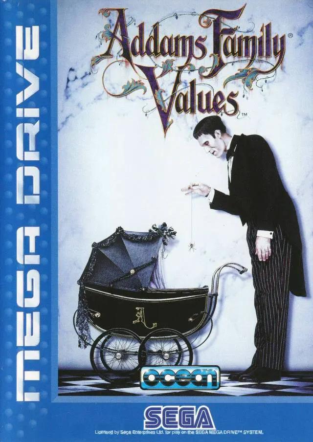 Game | Sega Mega Drive | Addams Family Values Physical Video Games Game Sega