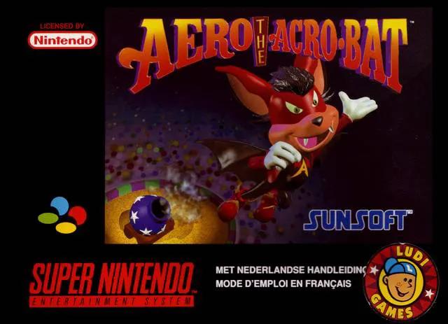 Game | Super Nintendo SNES | Aero The Acro-Bat Physical Video Games Game Nintendo