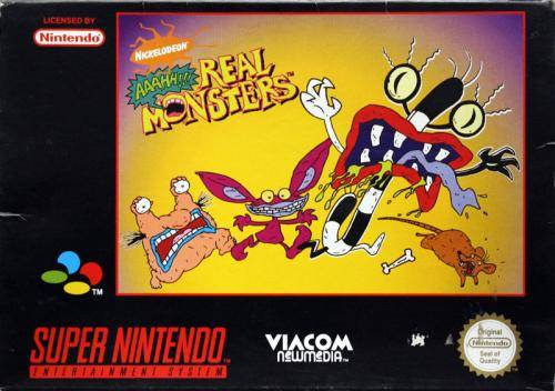 Game | Super Nintendo SNES | AAAHH Real Monsters