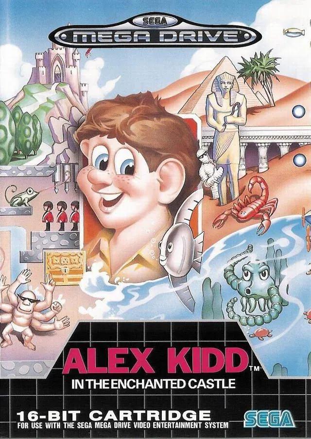 Game | Sega Mega Drive | Alex Kidd In The Enchanted Castle Physical Video Games Game Sega