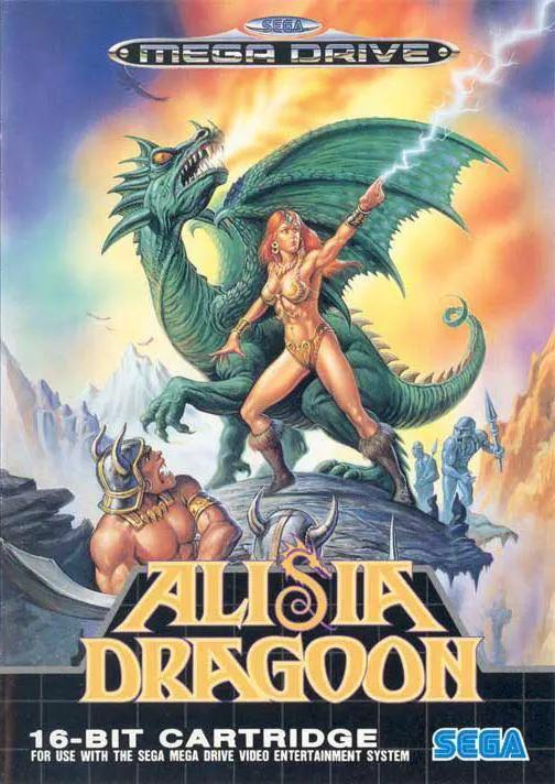 Game | Sega Mega Drive | Alisia Dragoon Physical Video Games Game Sega