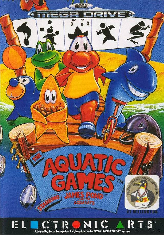 Game | Sega Mega Drive | Aquatic Games