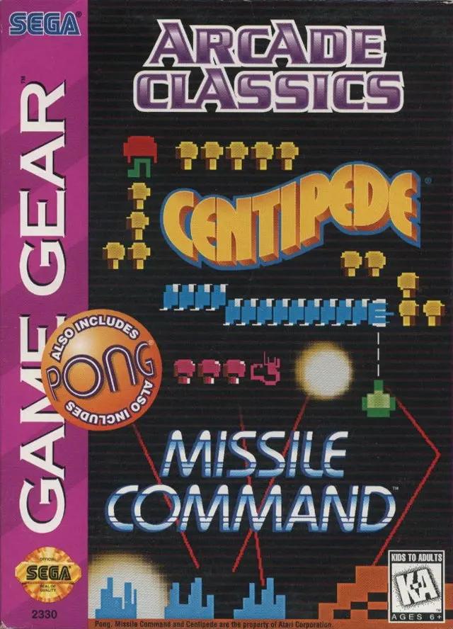 Game | Sega Game Gear | Arcade Classics Physical Video Games Game Sega