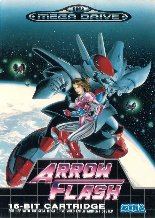 Game | Sega Mega Drive | Arrow Flash Physical Video Games Game Sega