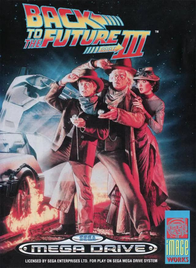 Game | Sega Mega Drive | Back To The Future Part III Physical Video Games Game Sega